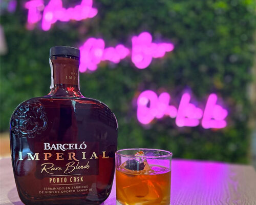 Rum Old Fashion c/ Ron Barceló Imperial Port Cask